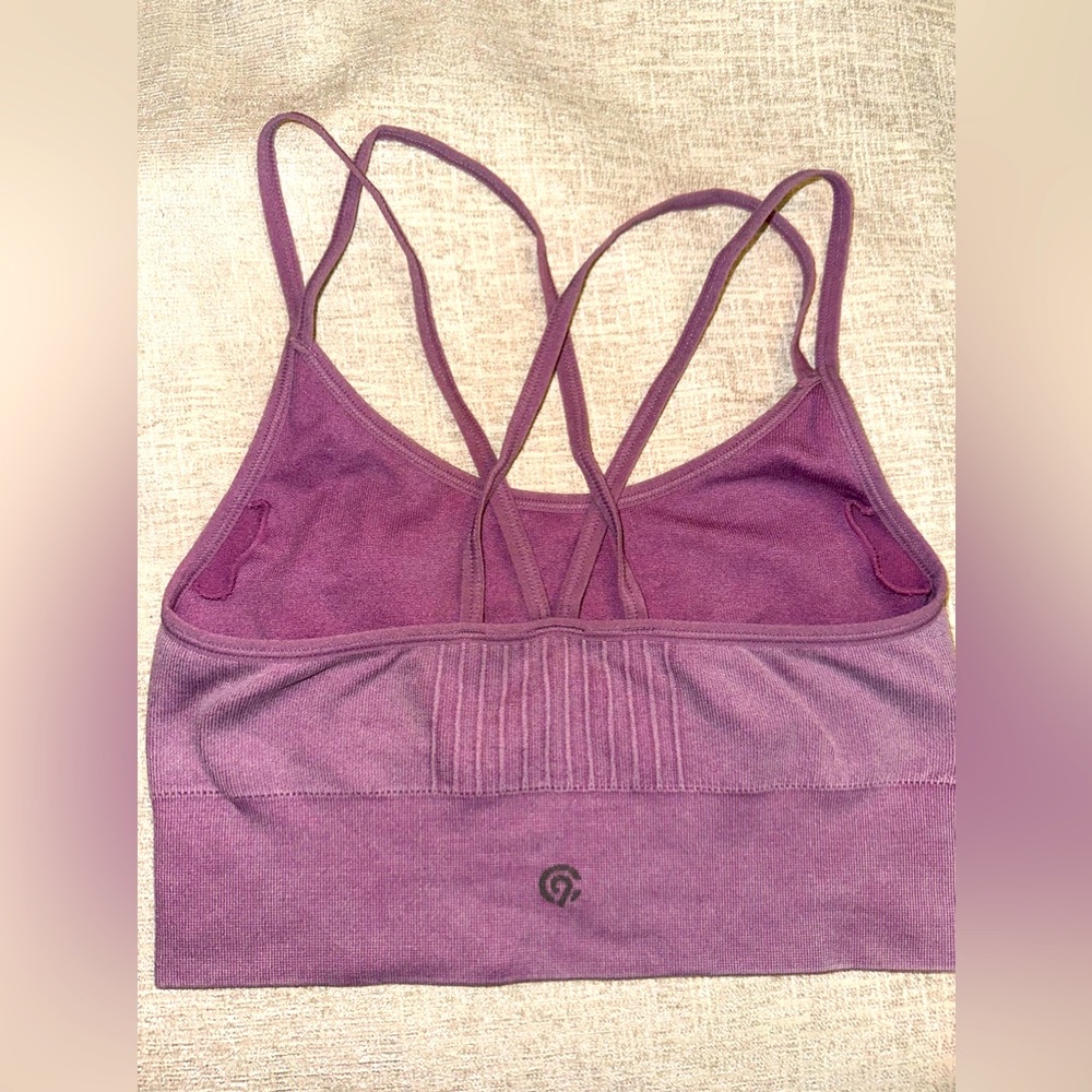 C9 Champion Womens Strappy Sports Bra - lilac